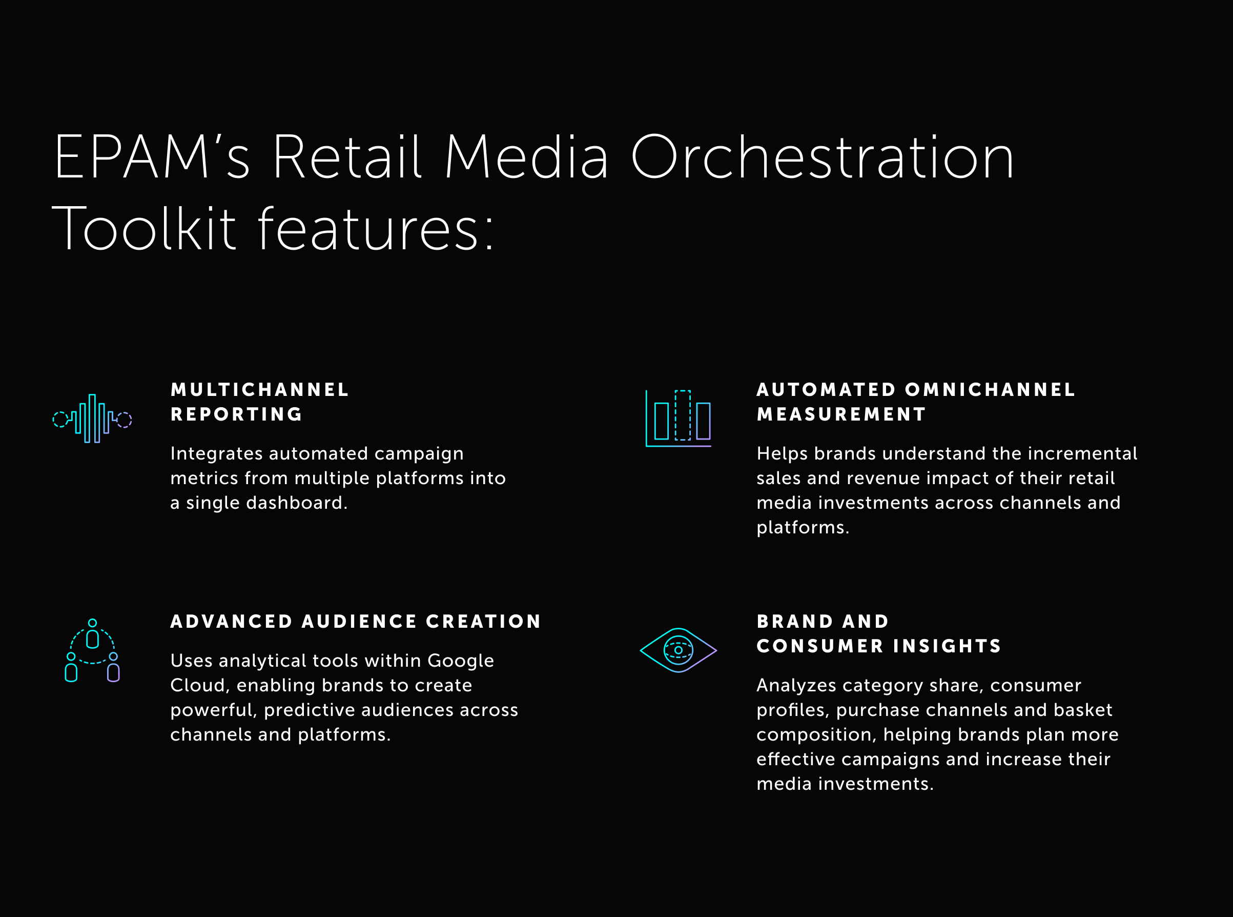 EPAM anunció el Toolkit de Orquestación de Retail Media