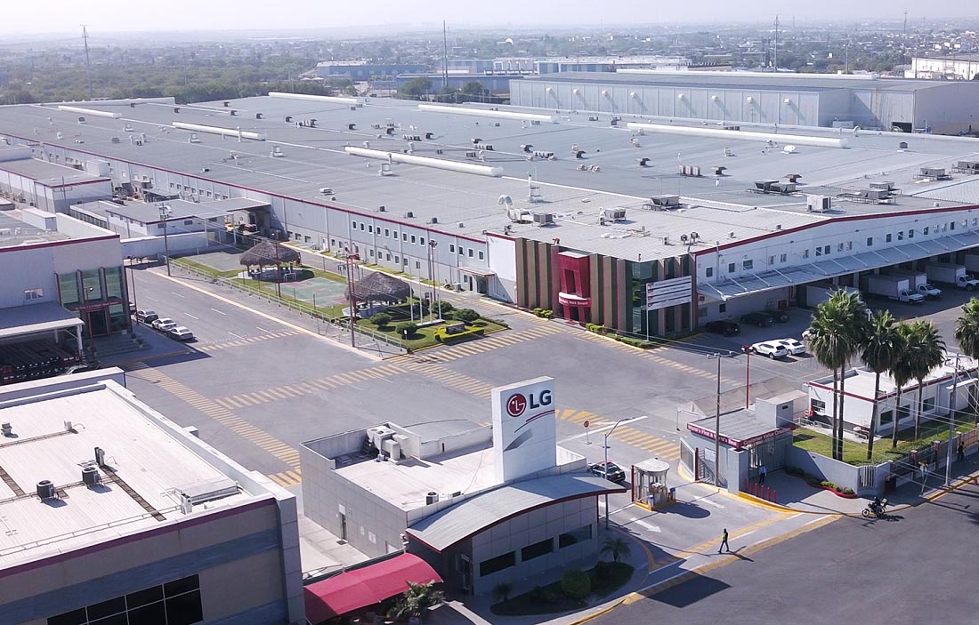 LG Electronics abrió nueva línea de producción en México