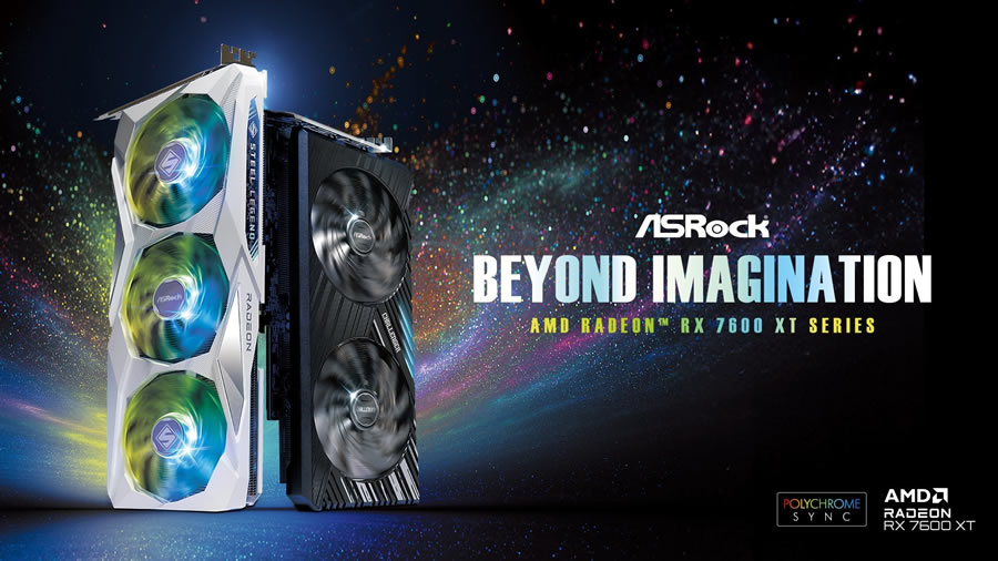 ASRock anunció sus modelos AMD Radeon RX 7600 XT