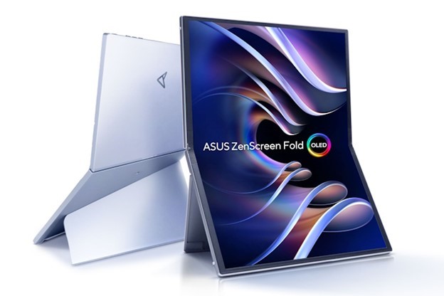 ASUS presento el monitor ZenScreen Fold OLED MQ17QH