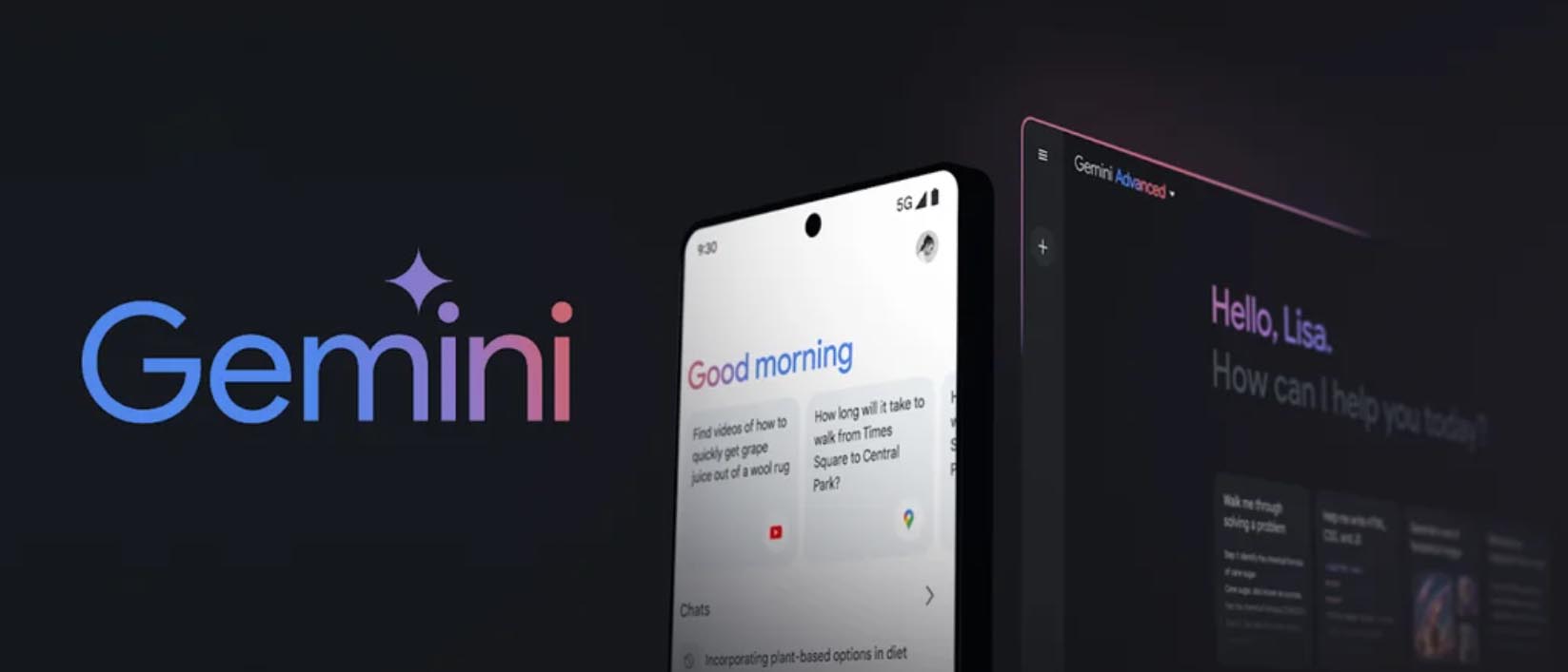Gemini es el nombre de los servicios de IA de Google