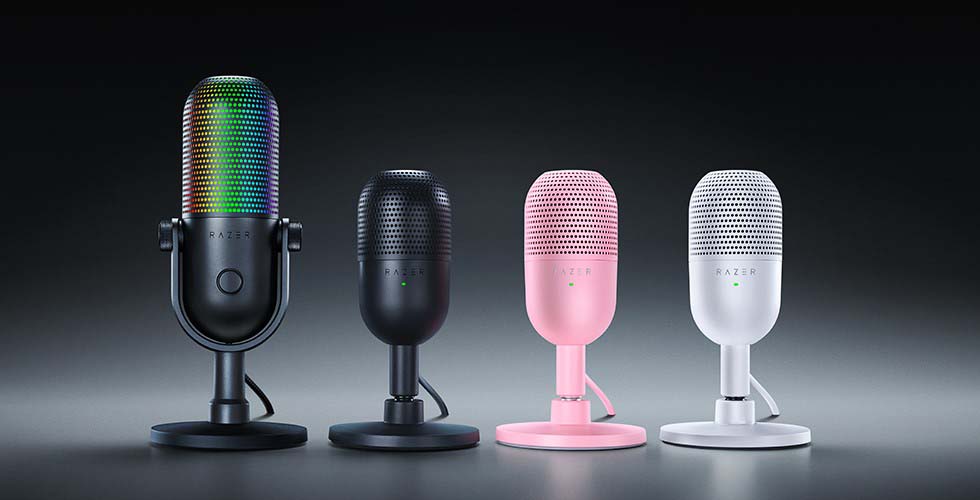 Razer presenta los micrófonos Seiren V3 Chroma y Seiren V3 Mini