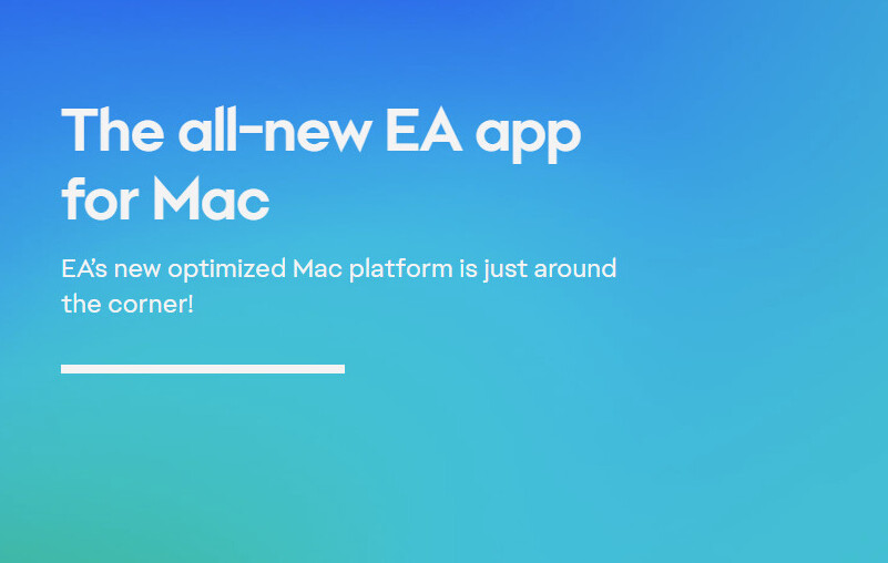 EA app reemplazará a Origin en la plataforma MacOS