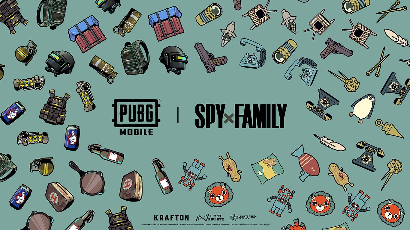 PUBG MOBILE anuncia colaboración con SPYxFAMILY