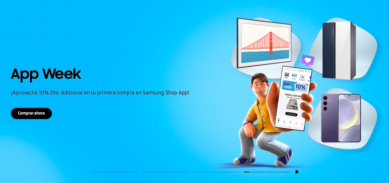 Samsung Shop cuenta con promociones exclusivas está App Week