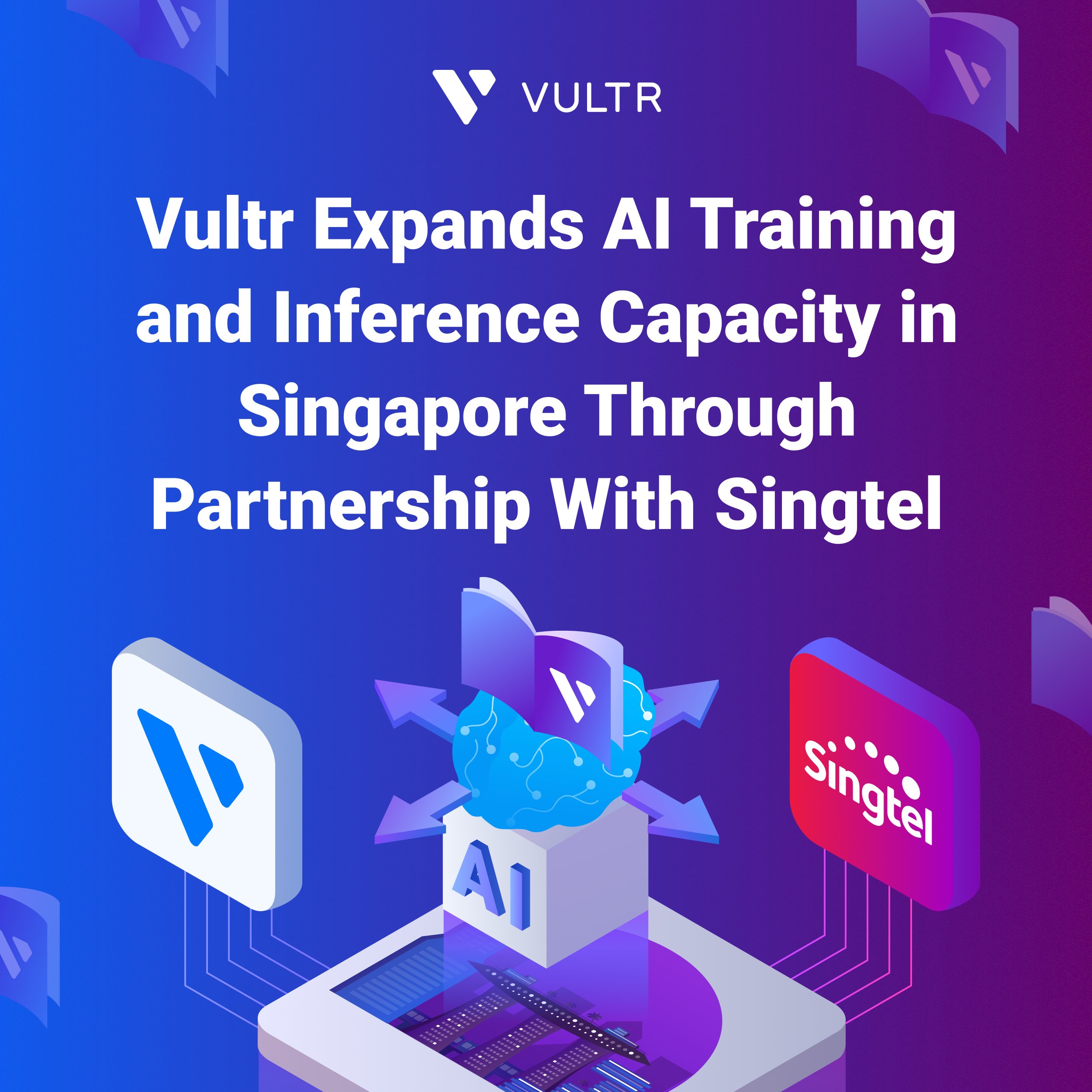 Vultr anuncia alianza con Singtel en Singapur
