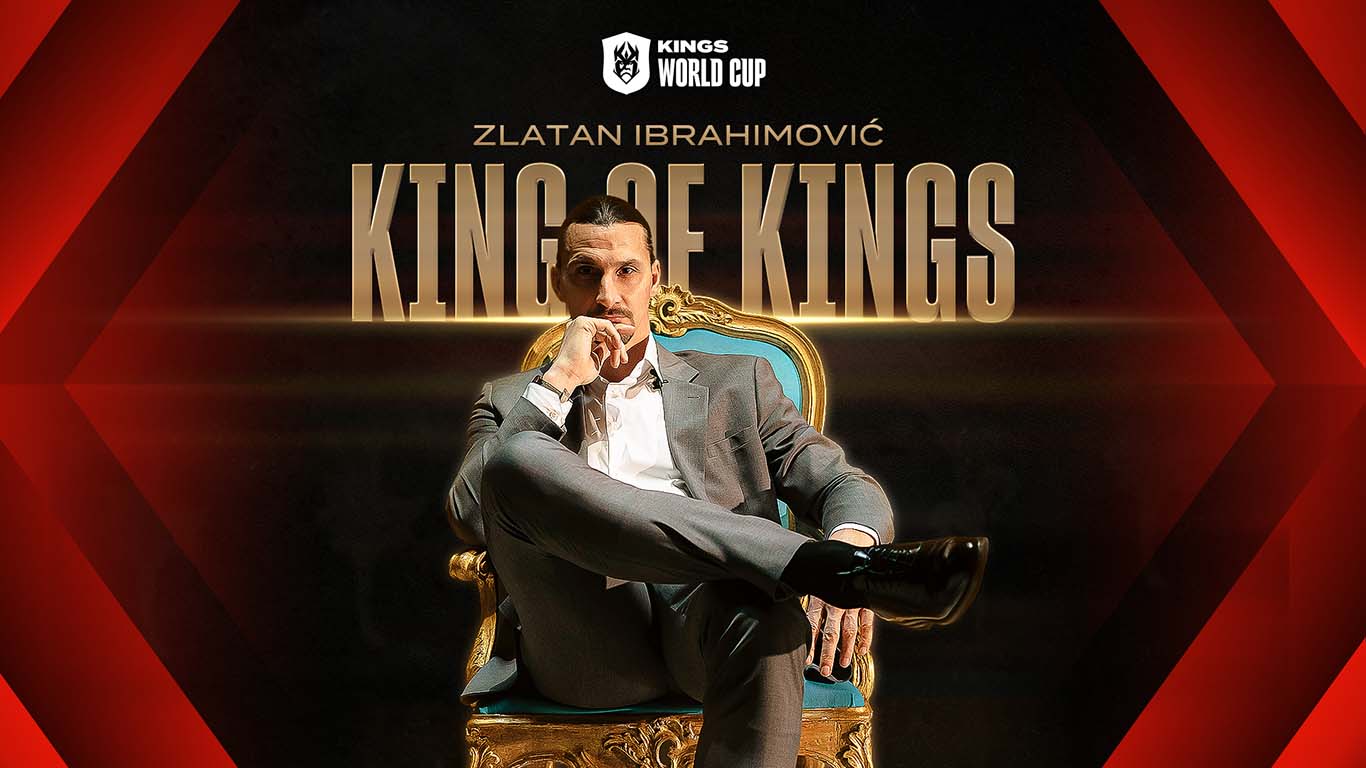 Zlatan Ibrahimović es el King of Kings de la Kings World Cup 2024