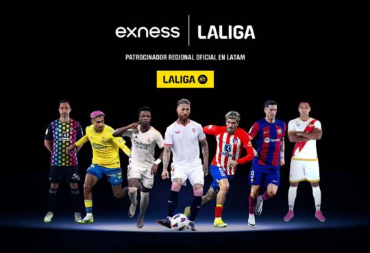 Exness es nuevo Socio Regional de La Liga en al región