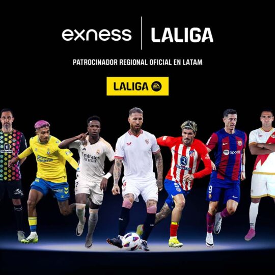 Exness es nuevo Socio Regional de La Liga en al región