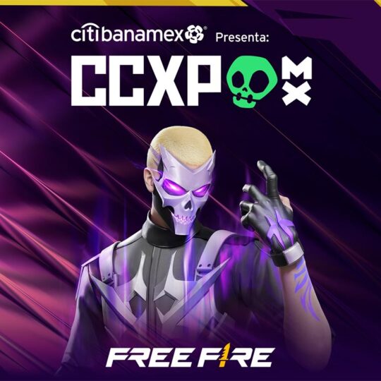 Free Fire se toma la primera edición de CCXP MX