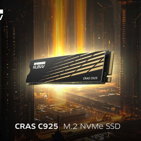 KLEVV anunció el SSD CRAS C925 Gen4 M.2
