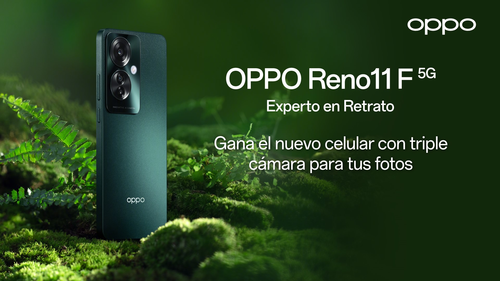 OPPO Colombia está regalando OPPO Reno11F 5G