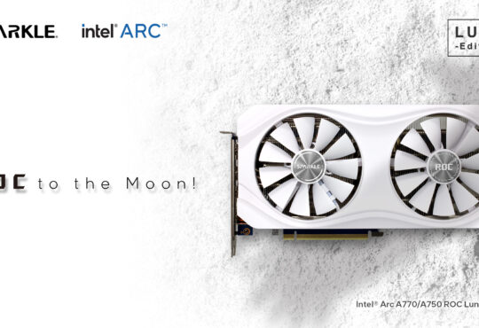SPARKLE anuncia nuevas tarjetas Intel ARC de color blanco