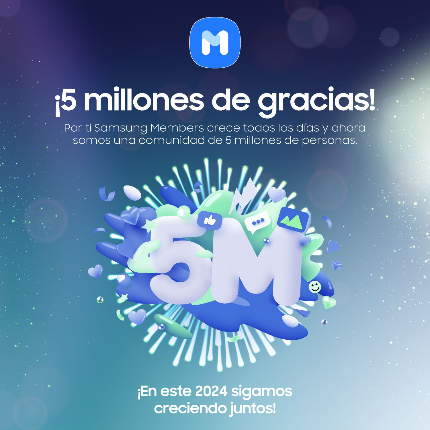 Samsung Members llega a 5 millones de descargas en Colombia