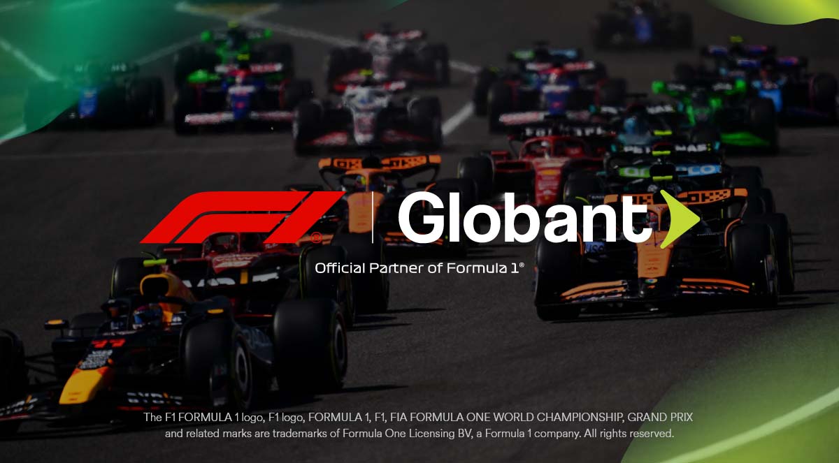 Globant y Fórmula 1 anuncian alianza estratégica