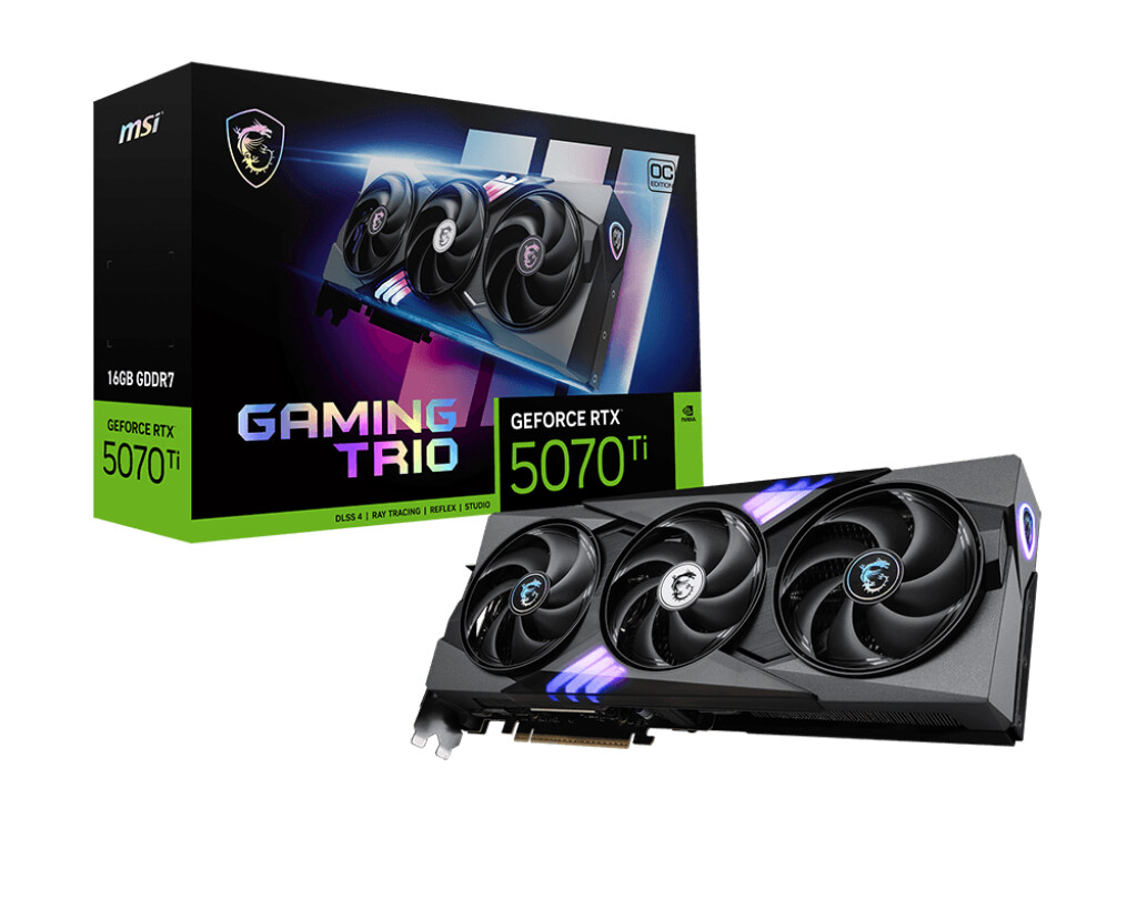 Aparecen los precios de las MSI RTX 5070 Ti en Europa