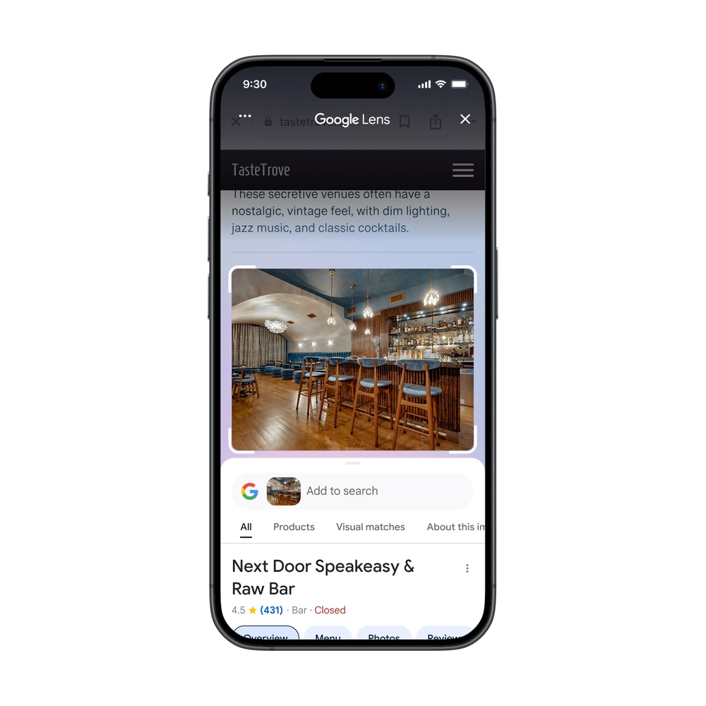 Google Lens ya está disponible para iPhone