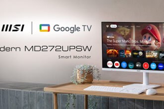 MSI Modern MD272UPSW es el primer monitor con Google TV de MSI