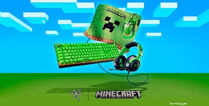 Razer anuncia colaboración con Mojang Studios