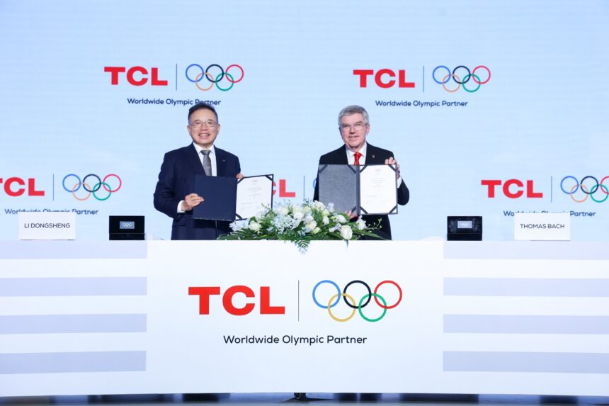 TCL es nuevo patrocinador de los Juegos Olímpicos y Paralímpicos