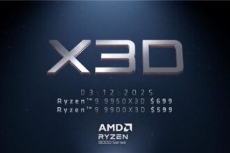 AMD anuncia el precio del 9950X3D y el 9900X3D