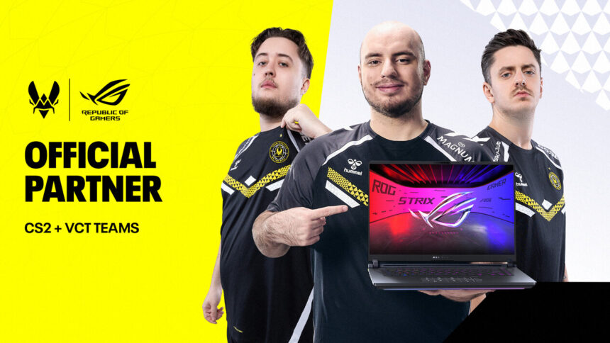ASUS ROG y Team Vitality extienden su colaboración
