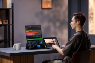 ASUS ZenScreen Duo OLED MQ149CD ya está disponible en la región