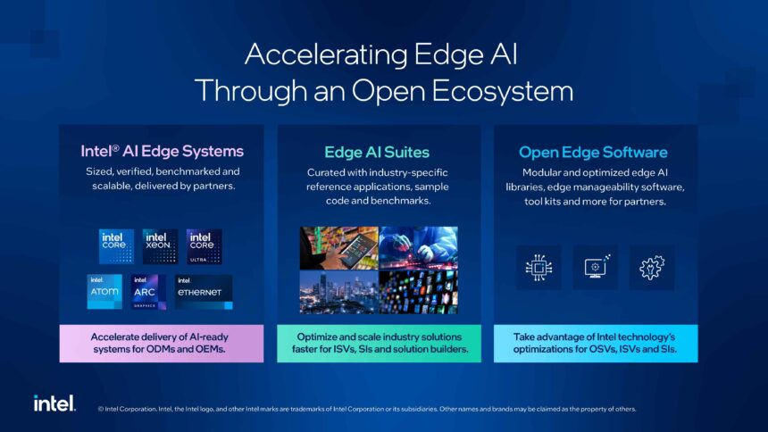 Intel AI Edge Systems y Edge AI Suites son anunciados por Intel