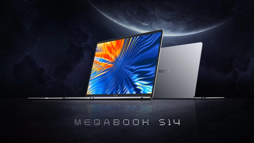 [MWC 2025] TECNO anuncio el portátil MEGABOOK S14 con pantalla OLED