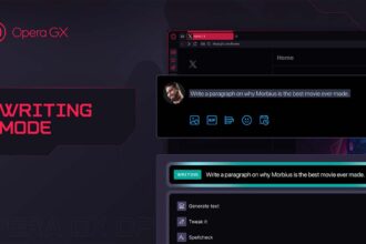Opera GX recibe nuevas funciones para Aria