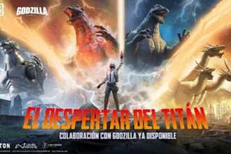 PUBG MOBILE anuncia colaboración con Godzilla