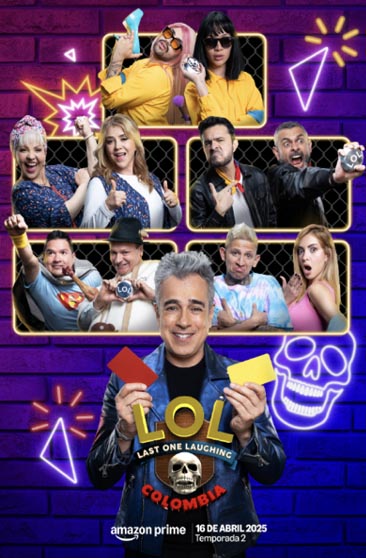 LOL: Last One Laughing Colombia regresa el 16 de abril a Prime Video