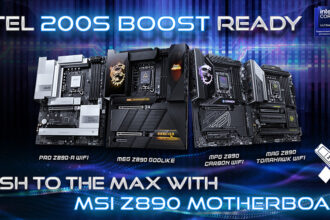 MSI anuncia compatibilidad con Intel 200S Boost para Z890