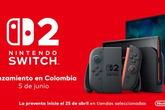 Nintendo Switch 2 inicia preventas en Colombia el 25 de abril