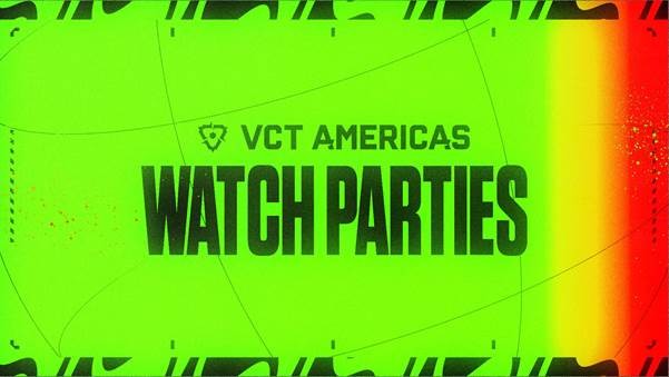 VCT Americas ya tiene programa de Watch Parties