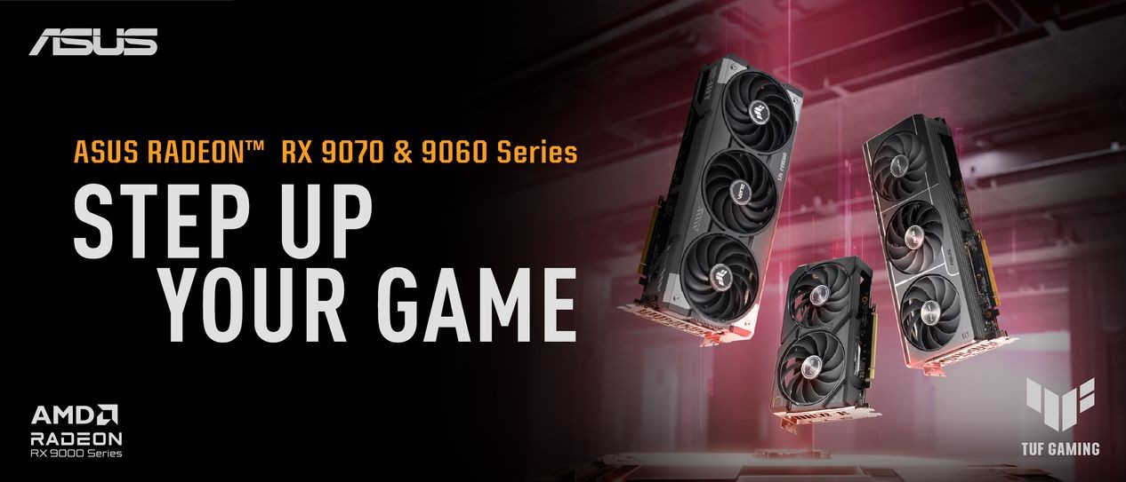 [COMPUTEX 2025] ASUS anuncia sus modelos RX 9060 XT
