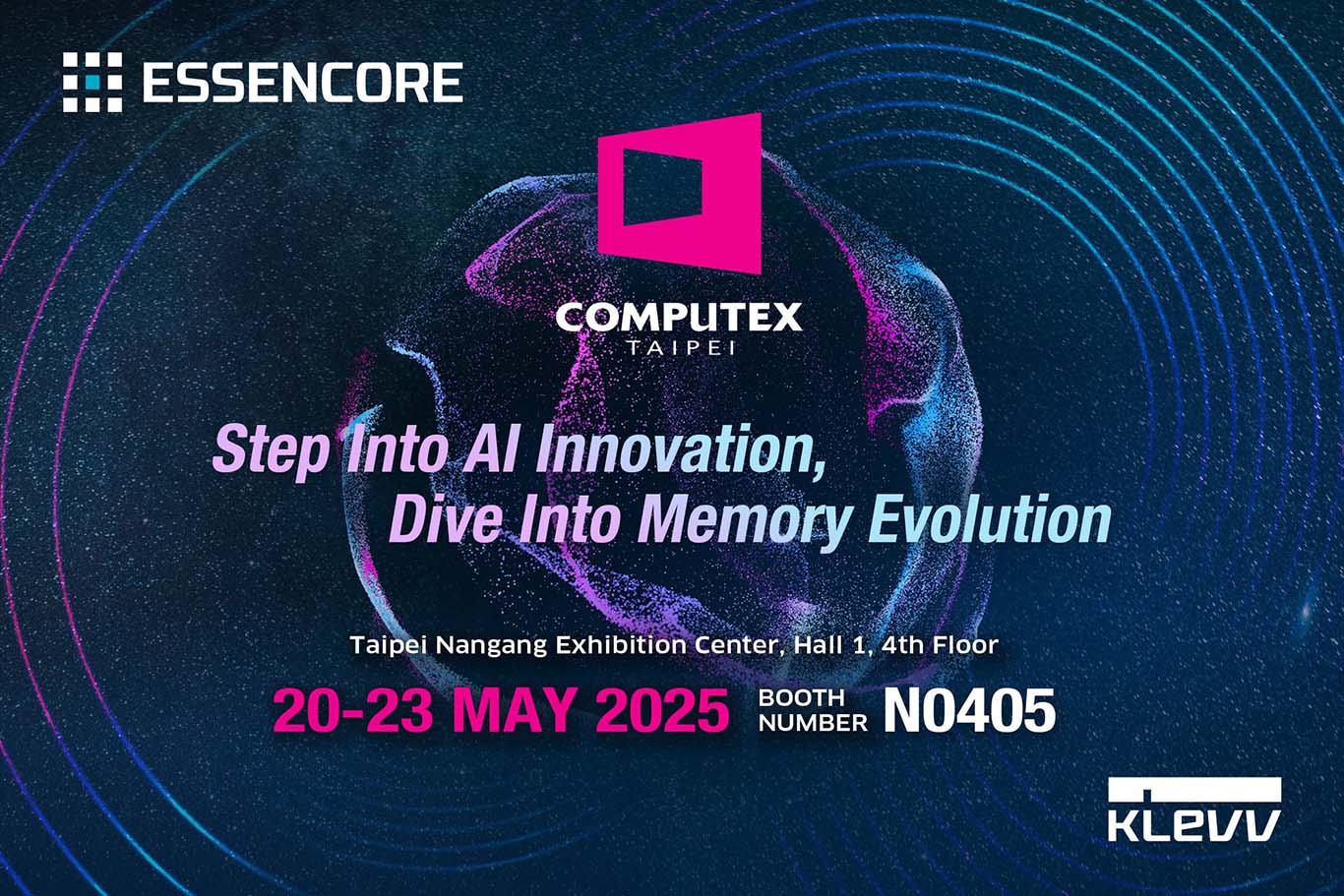 Essencore y KLEVV anuncian su participación en Computex 2025
