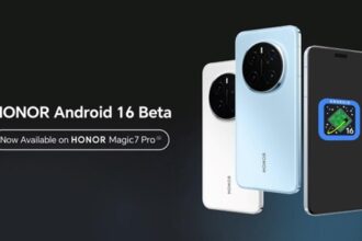 HONOR Magic7 Pro ya puede tener la beta de Android 16