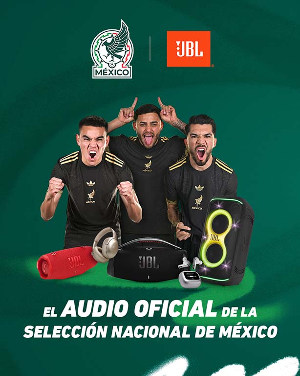 JBL es nuevo Audio Oficial de la Selección Nacional de México