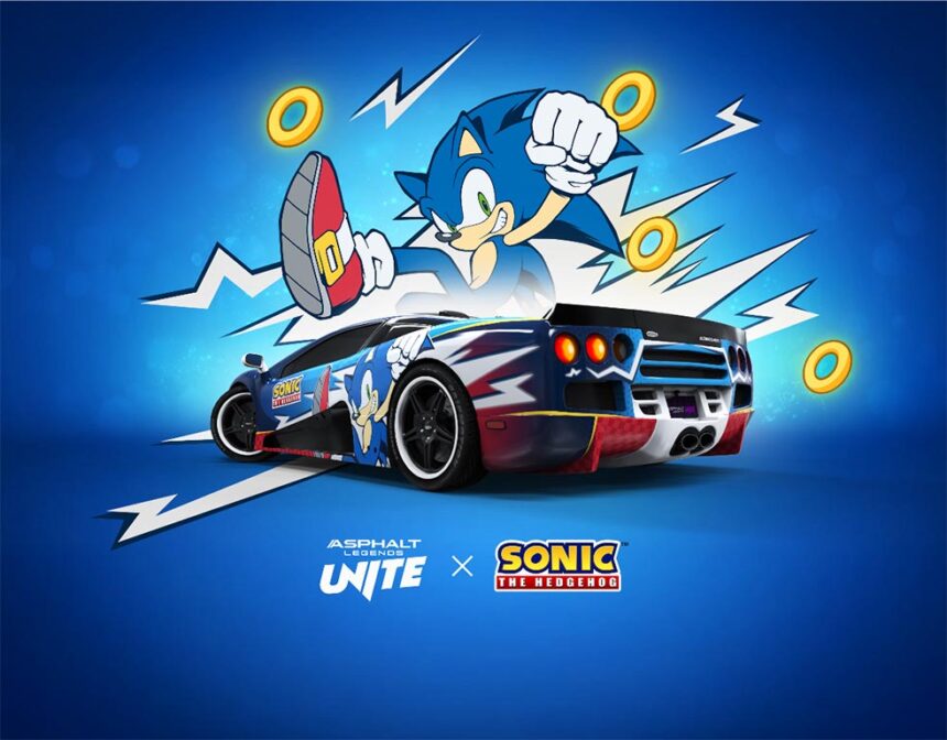 Sonic the Hedgehog llega a Asphalt Legends Unite