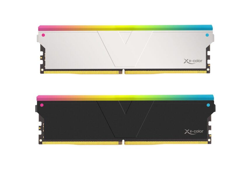 v-color anuncia el primer RDIMM RGB overclockeable DDR5 de hasta 512GB