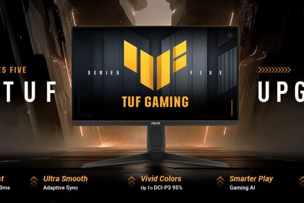 ASUS anuncio los monitores TUF Gaming Series Five