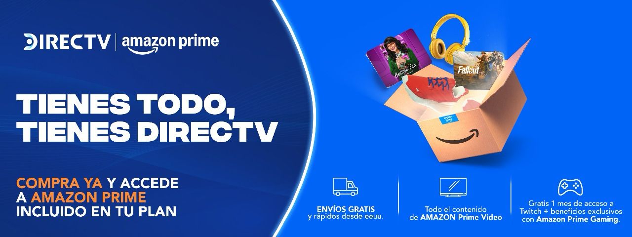 Amazon Prime gratis si tienes a DIRECTV
