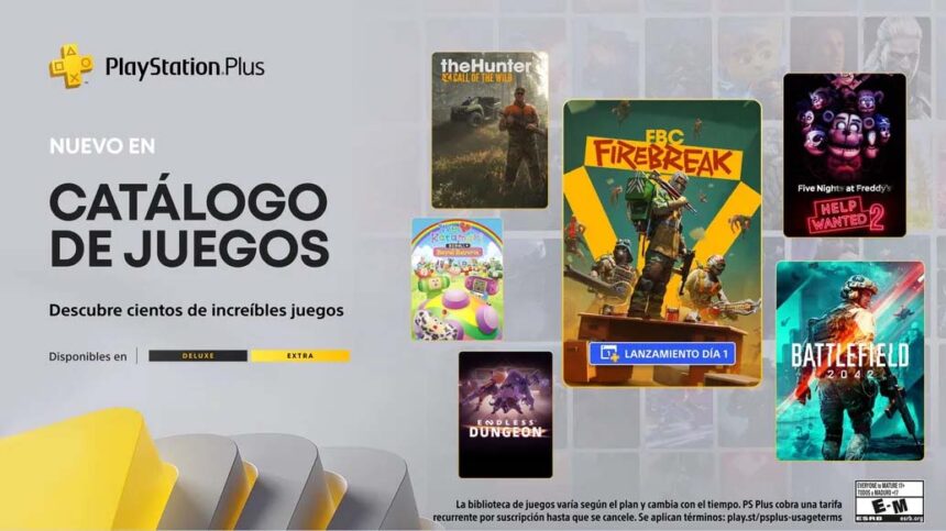 Catálogo de juegos de PlayStation Plus para junio