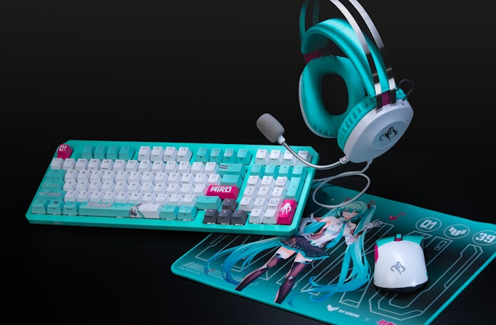 Hatsune Miku tendrá una colección con ASUS TUF Gaming