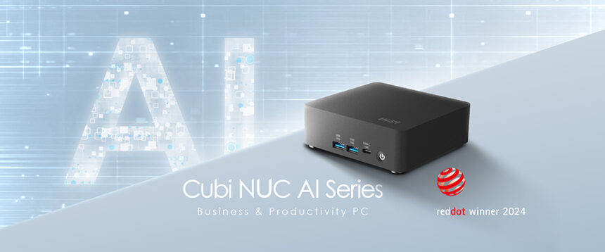MSI Cubi NUC AI 1UMG es anunciado de manera oficial