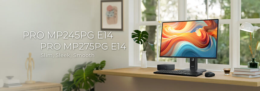 MSI anuncia el monitor PRO MP275PG E14 con 144 Hz de tasa de refresco