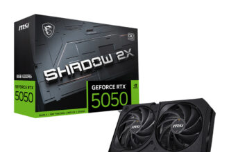 MSI presentó la nueva RTX 5050 Shadow 2X OC