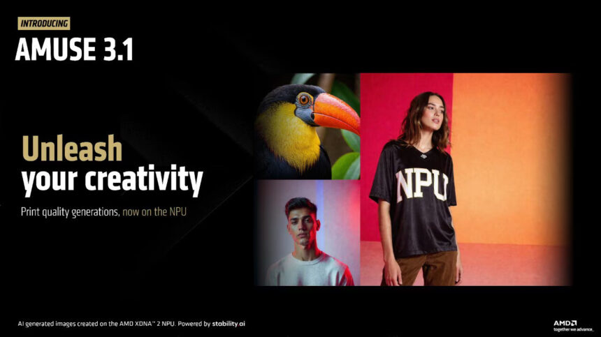AMD y Stability AI anuncian Amuse 3.1