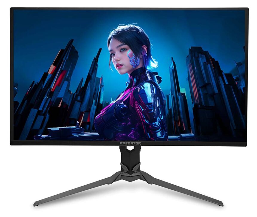 Acer anunció nuevos monitores con tasa de refresco de 500 Hz
